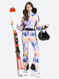 Faux Fur One Piece Ski Suit