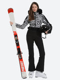 Faux Fur One Piece Ski Suit