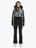 Faux Fur One Piece Ski Suit