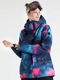 Leichte Graffiti-Ski- und Snowboardjacke