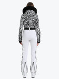 Faux Fur One Piece Ski Suit