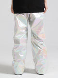 Silver Dazzling Ski Pants