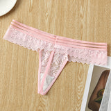 5pack Floral Lace Panty Set Aosig