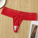 5pack Floral Lace Panty Set Aosig