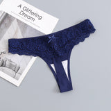 5pack Floral Lace Thong Set Aosig