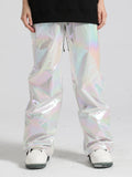 Silver Dazzling Ski Pants