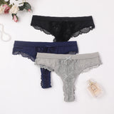 6pack Floral Lace Thong Aosig