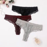 6pack Floral Lace Thong Aosig