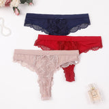 6pack Floral Lace Thong Aosig