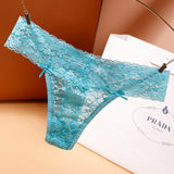 6pack Floral Lace Thong Set Aosig