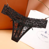 6pack Floral Lace Thong Set Aosig