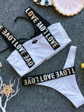 Lace-Up Bikinis Swimwear