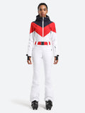 One Piece Ski Suit With Hood