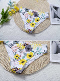 Falbala Floral Bikini Swimwear