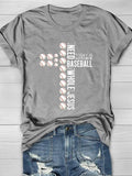 All I Need Today Is Baseball And Jesus Short Sleeve T-Shirt Aosig