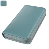 Anti RFID organ long leather wallet Aosig