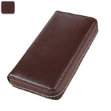 Anti RFID organ long leather wallet Aosig