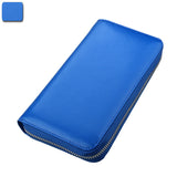 Anti RFID organ long leather wallet Aosig