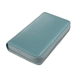 Anti RFID organ long leather wallet Aosig