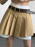 Anti-glare Slim Waist Skirt Aosig