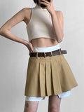 Anti-glare Slim Waist Skirt Aosig