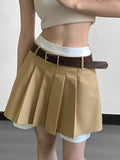 Anti-glare Slim Waist Skirt Aosig