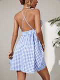 Backless Slip Dress Aosig