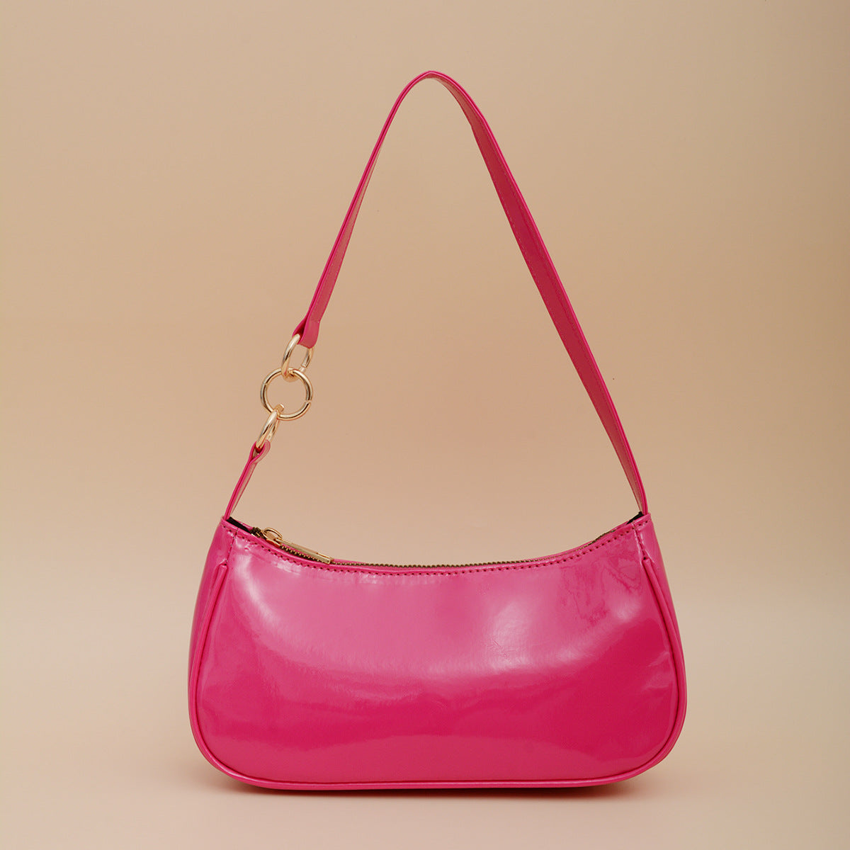 Baguette underarm  candy color one-shoulder bag Aosig