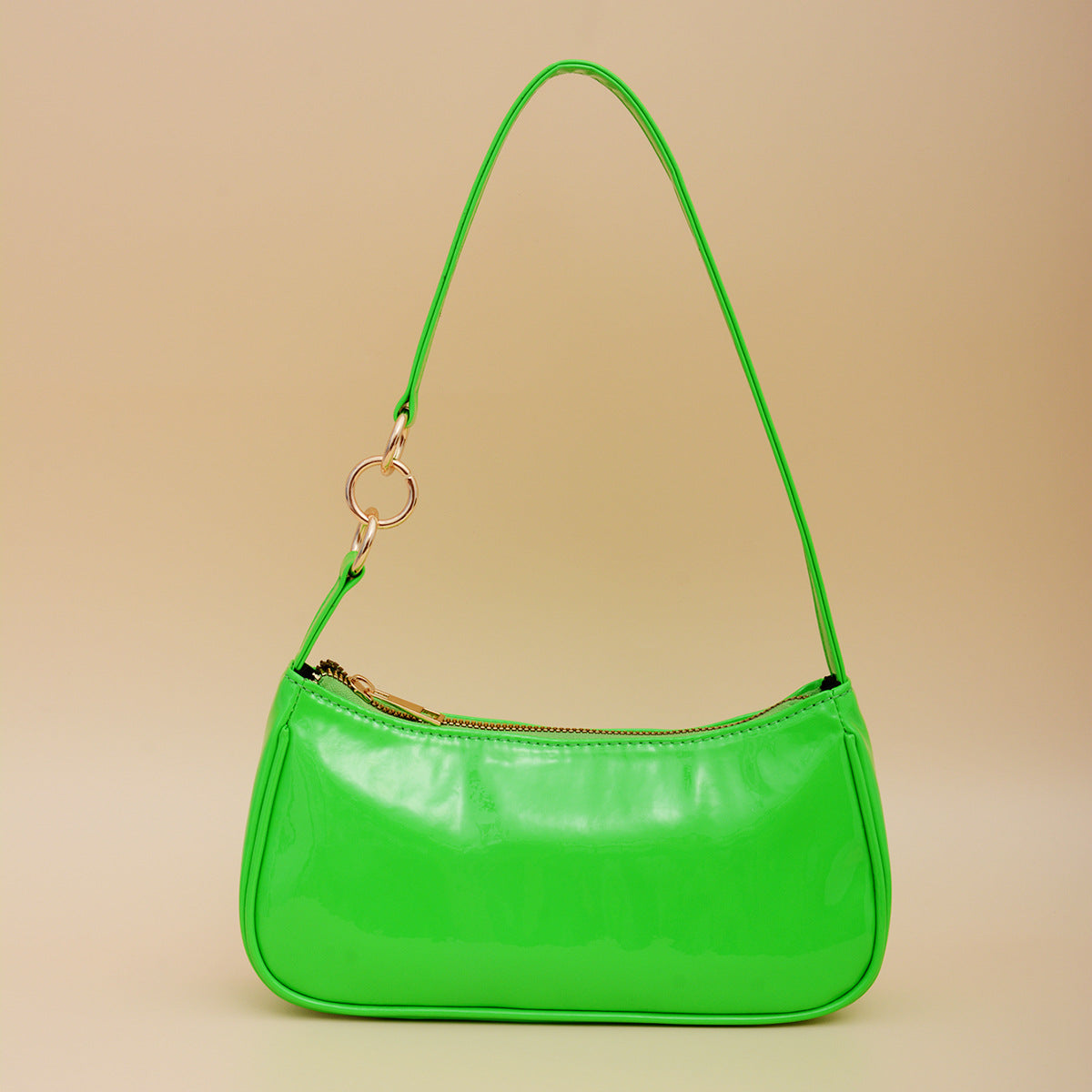 Baguette underarm  candy color one-shoulder bag Aosig