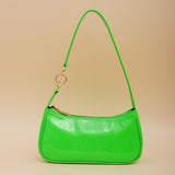Baguette underarm  candy color one-shoulder bag Aosig