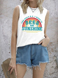 Beer And Sunshine Tank Aosig