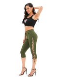 Cargo Stretch Cropped Breeches Aosig