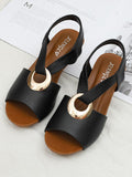 Comfortable Fashion Wedge Casual Sandals Aosig