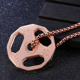 Cool Men's Dumbbell Pendant Aosig