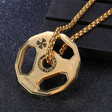 Cool Men's Dumbbell Pendant Aosig