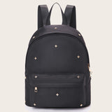 Cross rivet  fashion  waterproof  multi-compartment men and women backpack