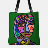 Double-sided color printing women's bag Aosig