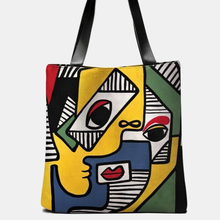 Double-sided color printing women's bag Aosig