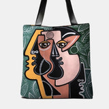 Double-sided color printing women's bag Aosig