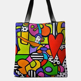 Double-sided color printing women's bag Aosig