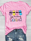 Egg hunting Squad T-shirt Aosig