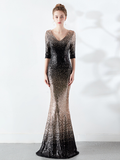 Elegant long evening dress Aosig