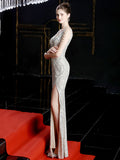 Elegant party long evening dress Aosig