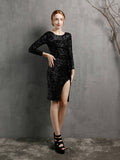 Elegant short evening dress Aosig