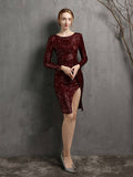 Elegant short evening dress Aosig