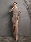 Elegant short evening dress Aosig