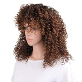 Gradient long curly wig Aosig