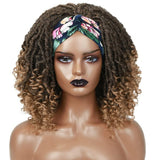 Hairband  ladies short curly hair wig Aosig