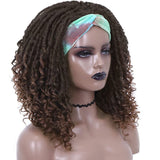 Hairband  ladies short curly hair wig Aosig