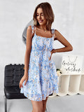 Halter Floral Dress